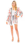 VERTICAL STRIPE KIMONO