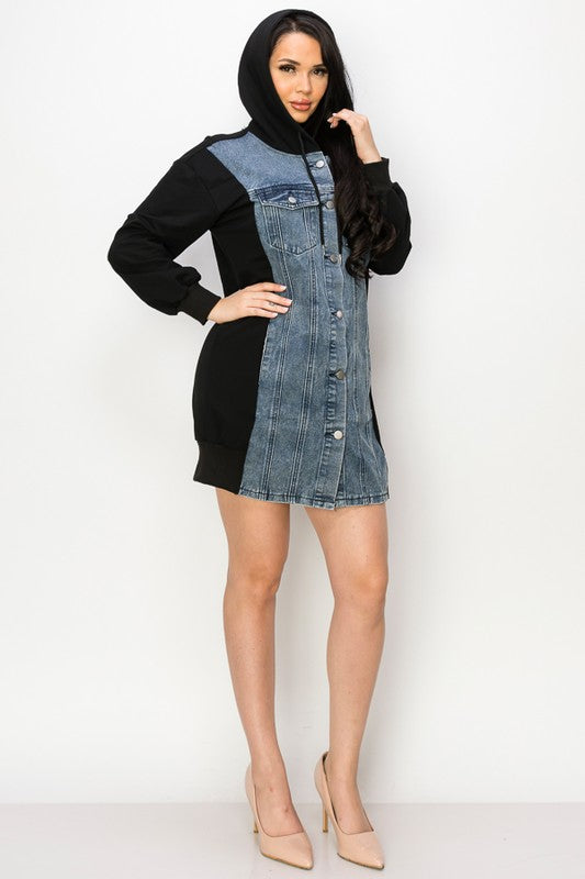 Fearne Cotton's 60s-inspired denim dress is back in stock and nearly half-price  - Wales Online