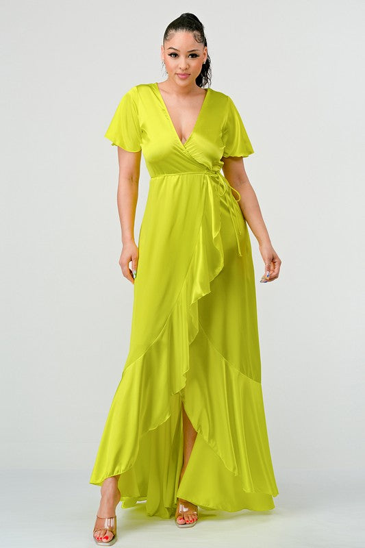 limelight maxi dress The Limelight Velvet Ruched Midi-Maxi Dress