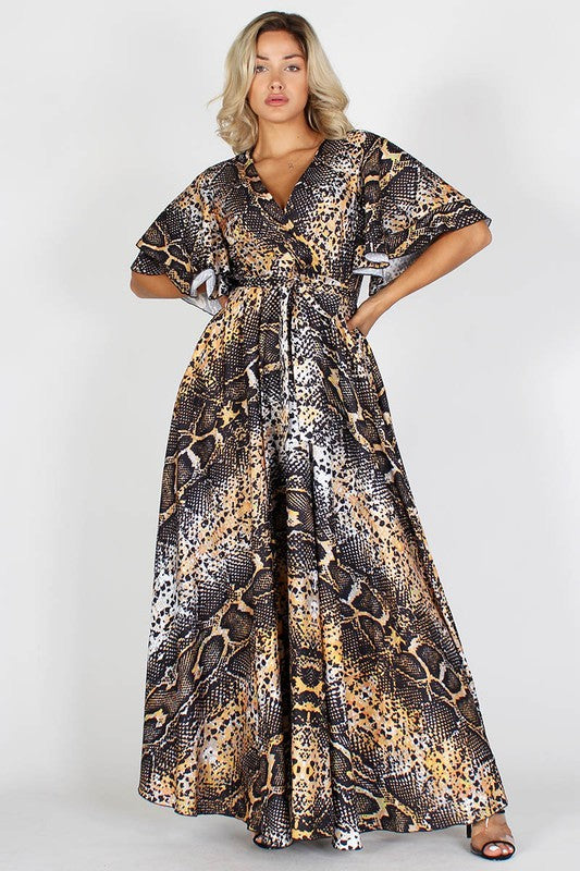 Safari Maxi Dress