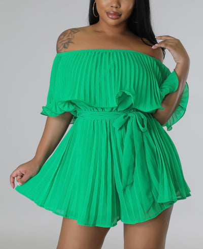 Coral Me Romper